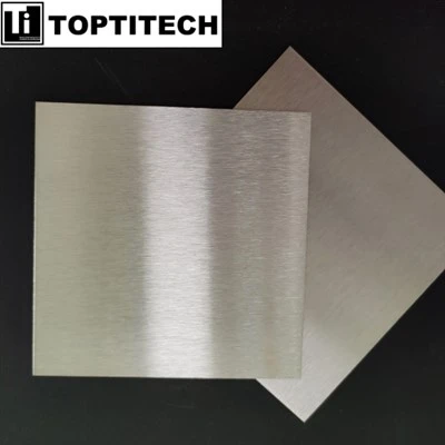 1.0mm GR1 Pláta Tíotáiniam Scuabtha